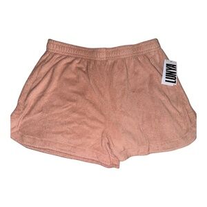 NWT Lunya Knit Terry Shirts Pink XL